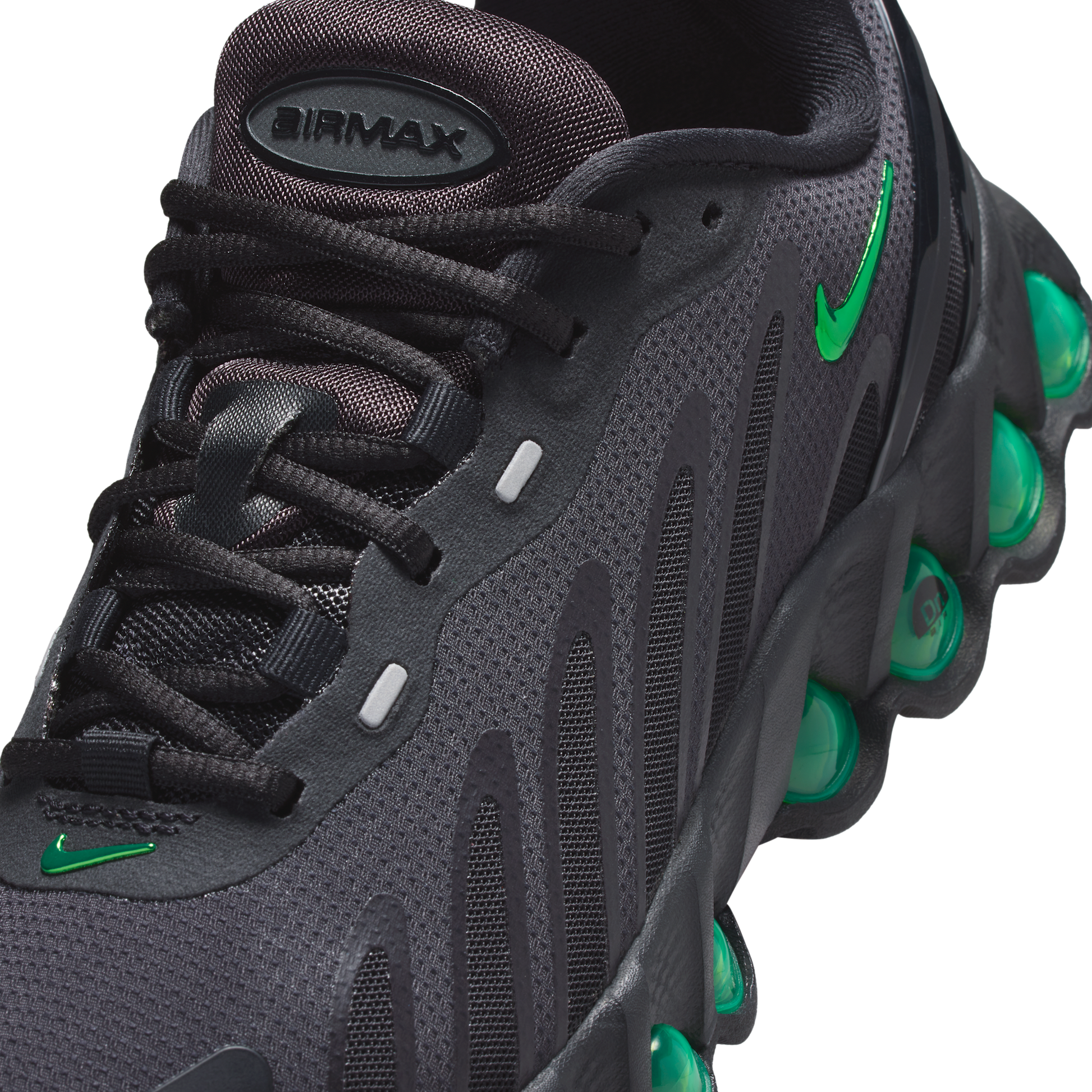 Nike Air Max Dn8 Black Green Strike Dark Smoke Grey