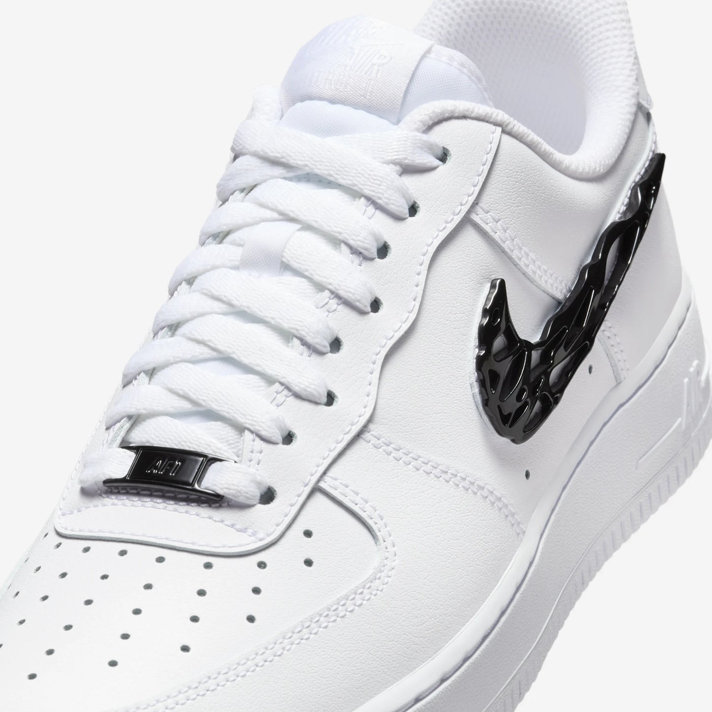 Nike Air Force 1 Low Liquid Metal Swoosh (Women's)