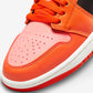 Jordan 1 Mid SE Rush Orange Crimson Bliss (Women's)