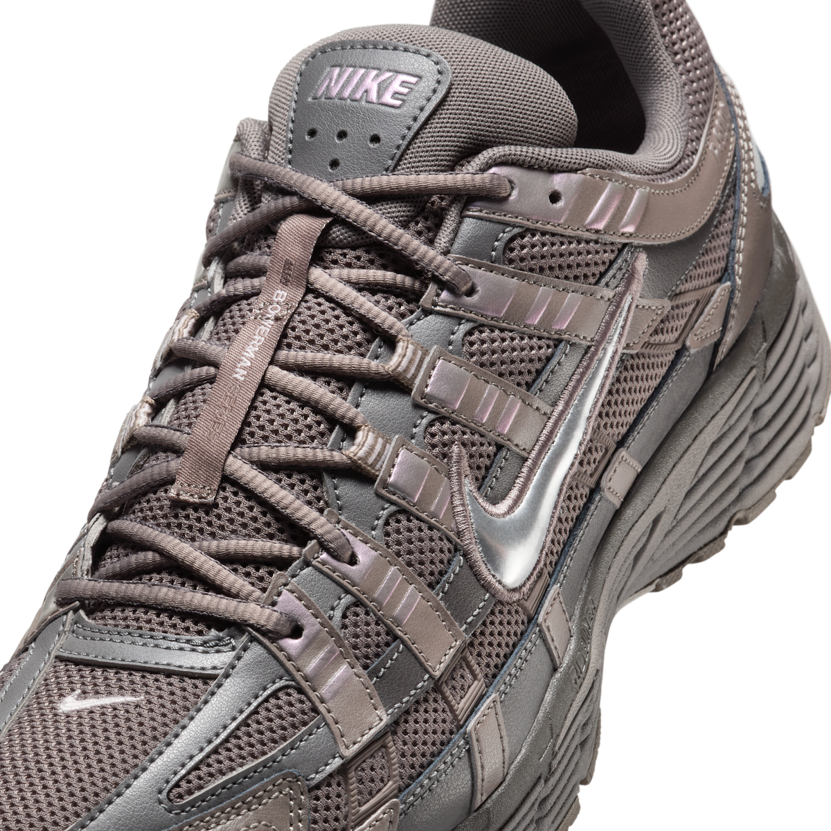 Nike P-6000 Cave Stone Medium Ash Flat Pewter Metallic Silver