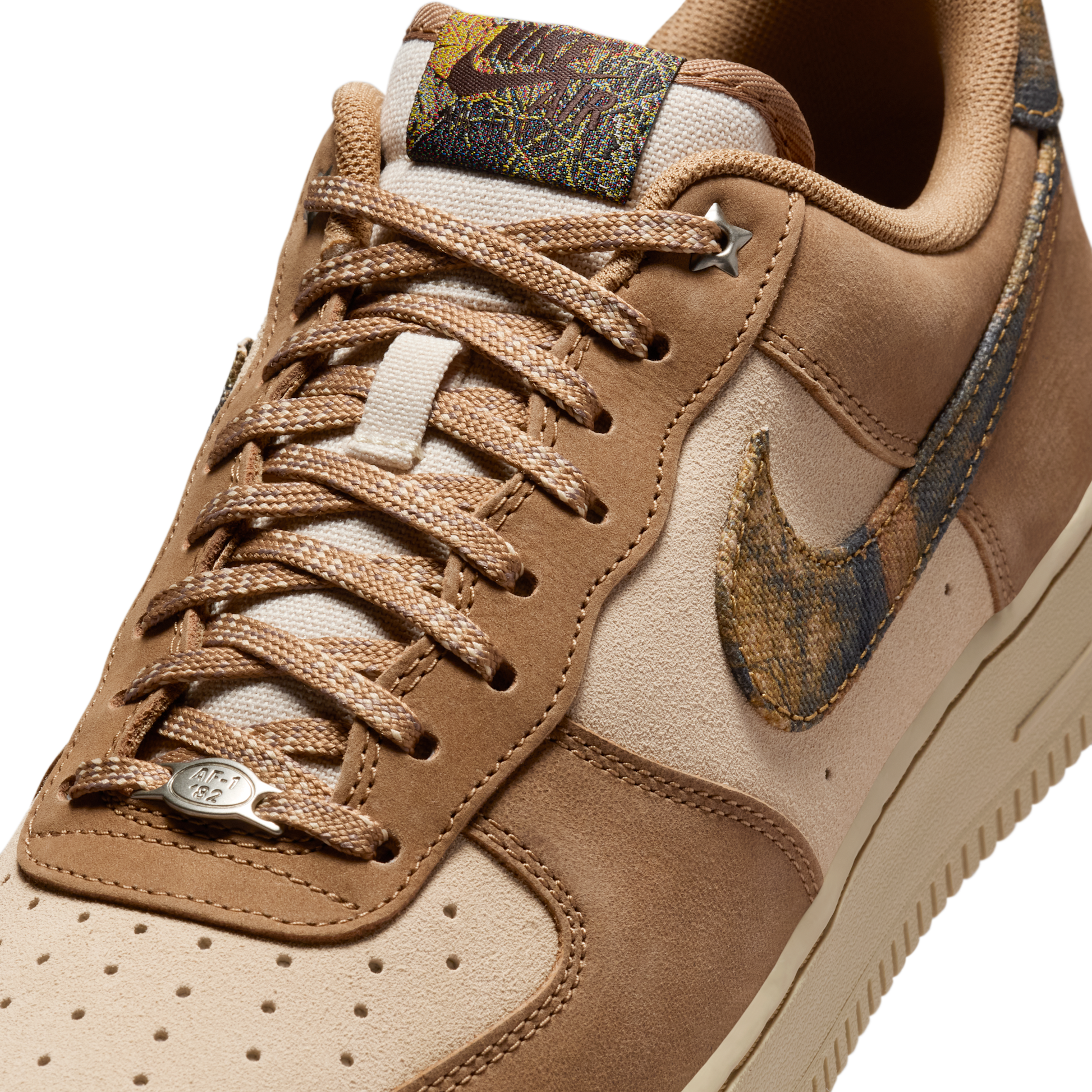 Nike Air Force 1 Low '07 Realtree Rattan Rocky Tan Seal Brown Camo