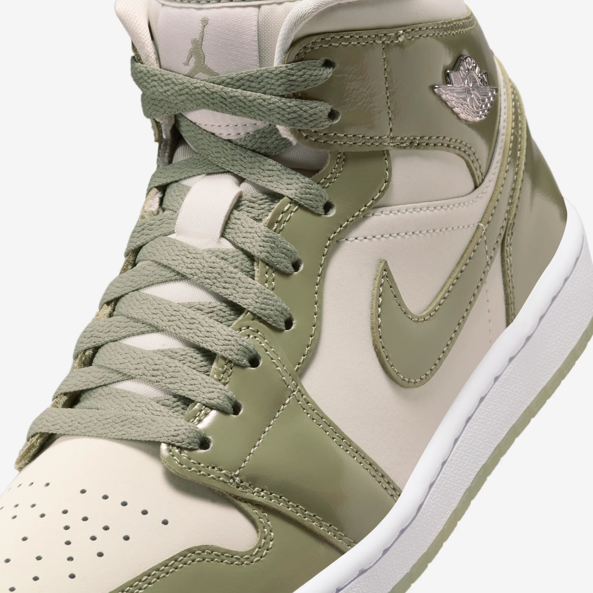Jordan 1 Mid SE Sea Glass Oil Green (Women's)