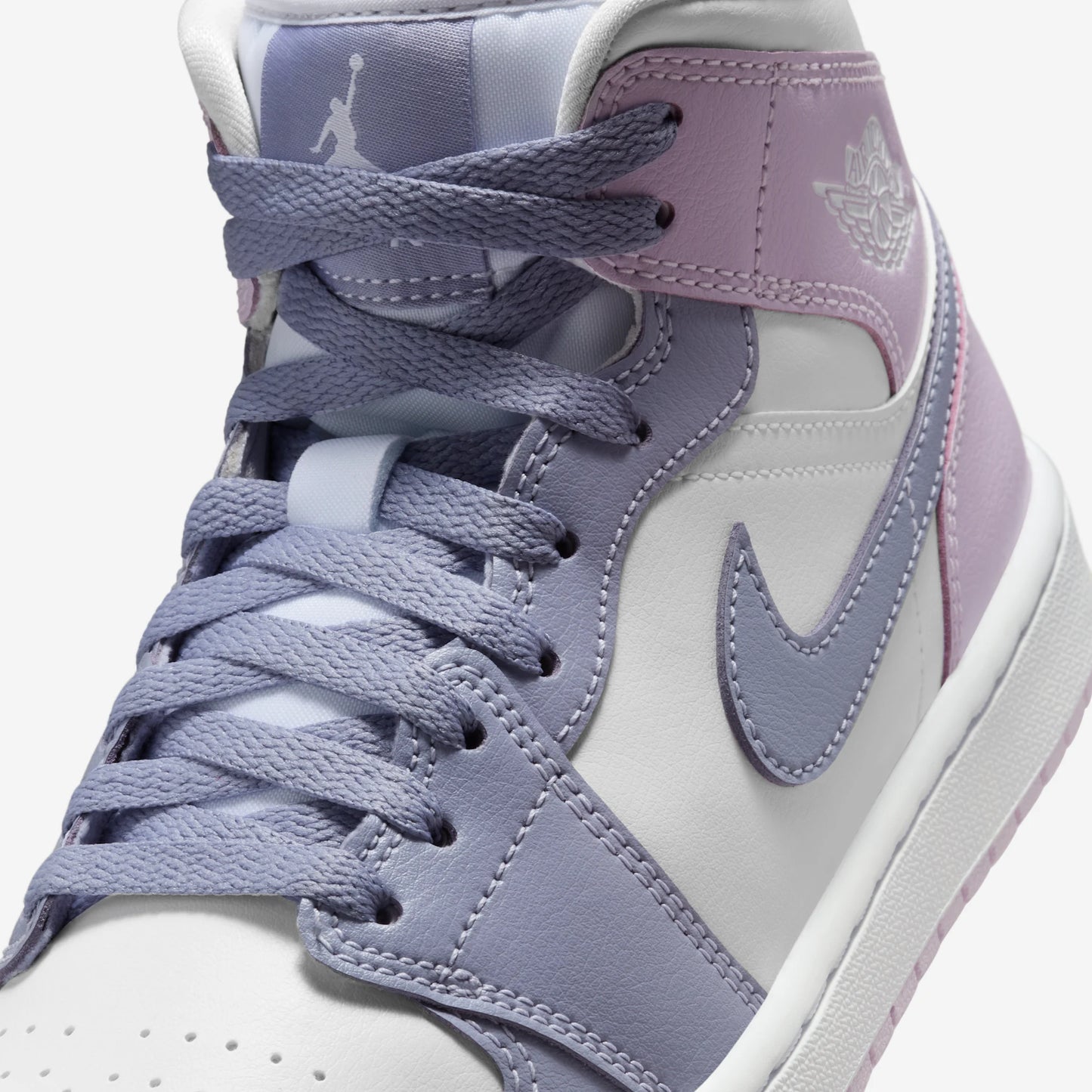 Jordan 1 Mid Indigo Haze Doll White (Women's)