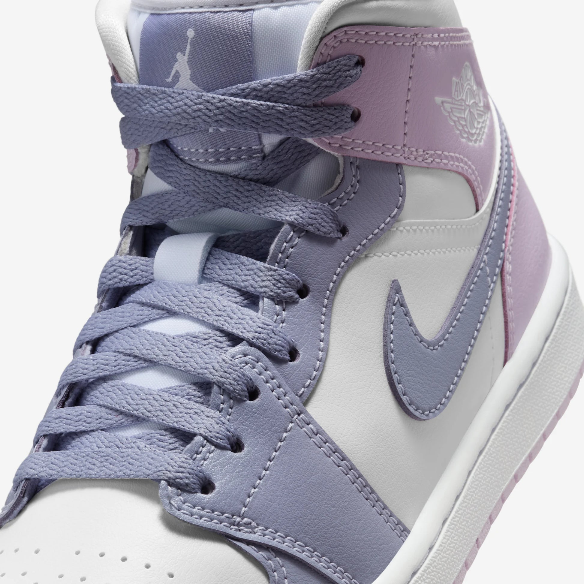 Jordan 1 Mid Indigo Haze Doll White (Women's)