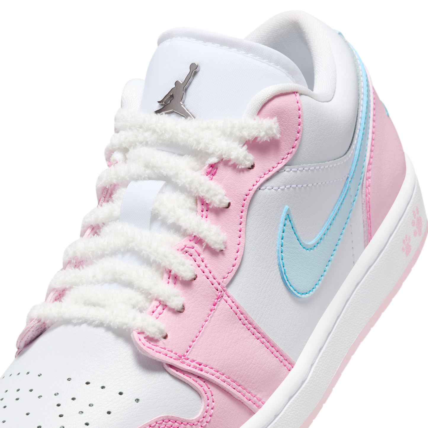 Jordan 1 Low SE Paw Print Pink Foam (Women's)
