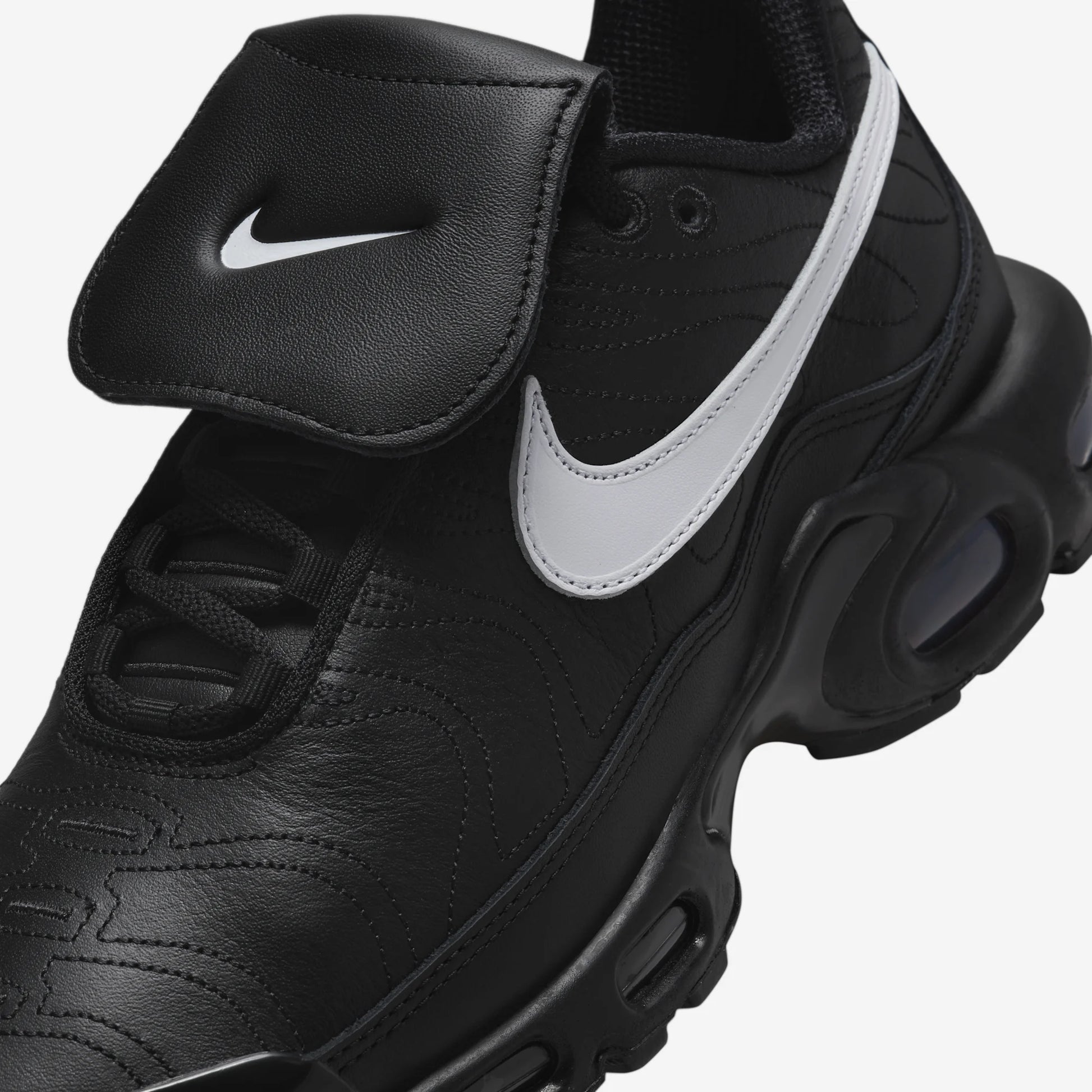 Nike Air Max Plus Tiempo Black White (Women's)