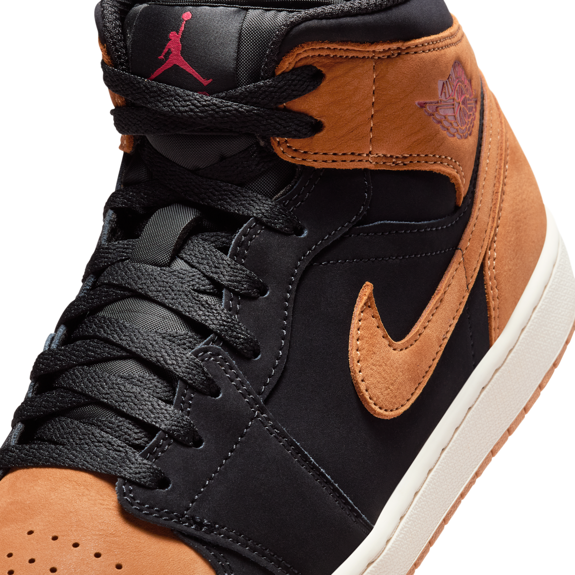 Jordan 1 Mid SE Black Flax