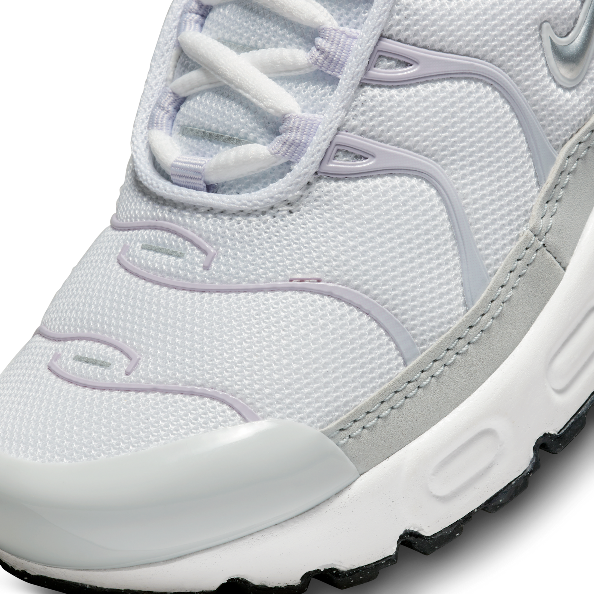 Nike Air Max Plus White Pure Platinum Violet Frost Metallic Silver (PS)