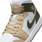 Jordan 1 Mid Military Drab (Women's)