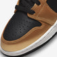 Jordan 1 Mid SE Metallic Gold Black (GS)