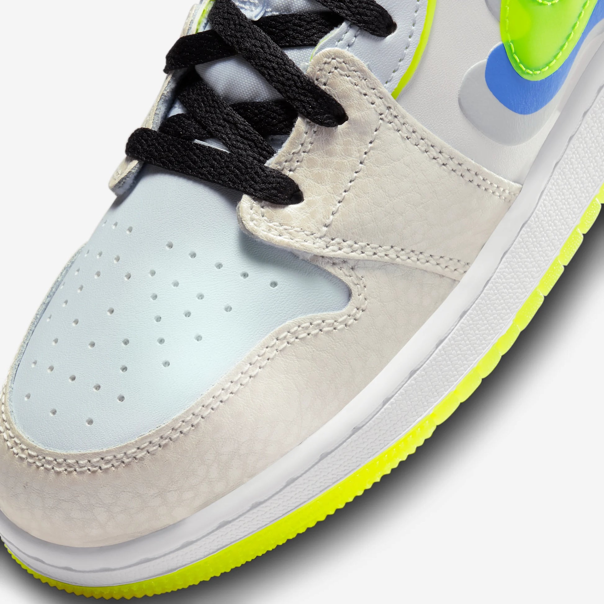 Jordan 1 Mid SE Warped Swoosh (GS)