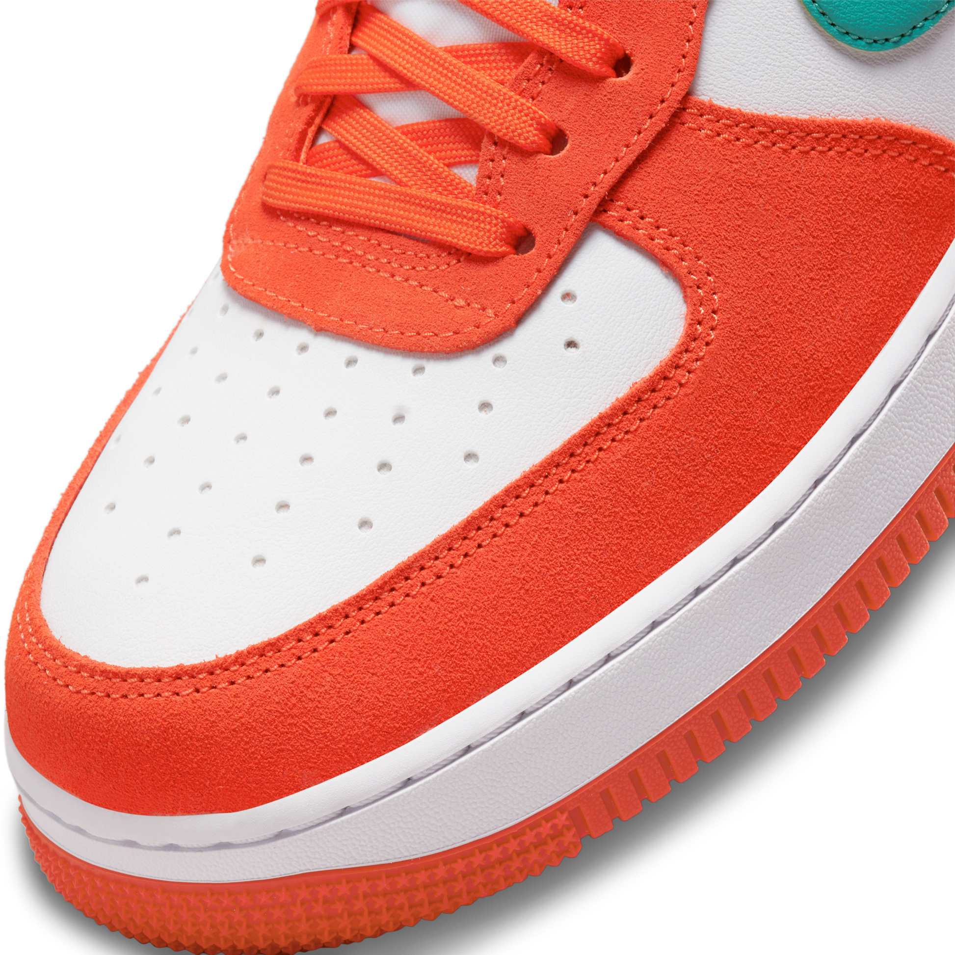 Nike Air Force 1 Low '07 LV8 Athletic Club White Orange