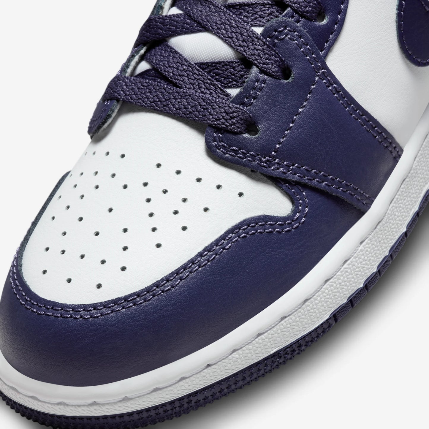 Jordan 1 Mid White Sky J Purple (GS)