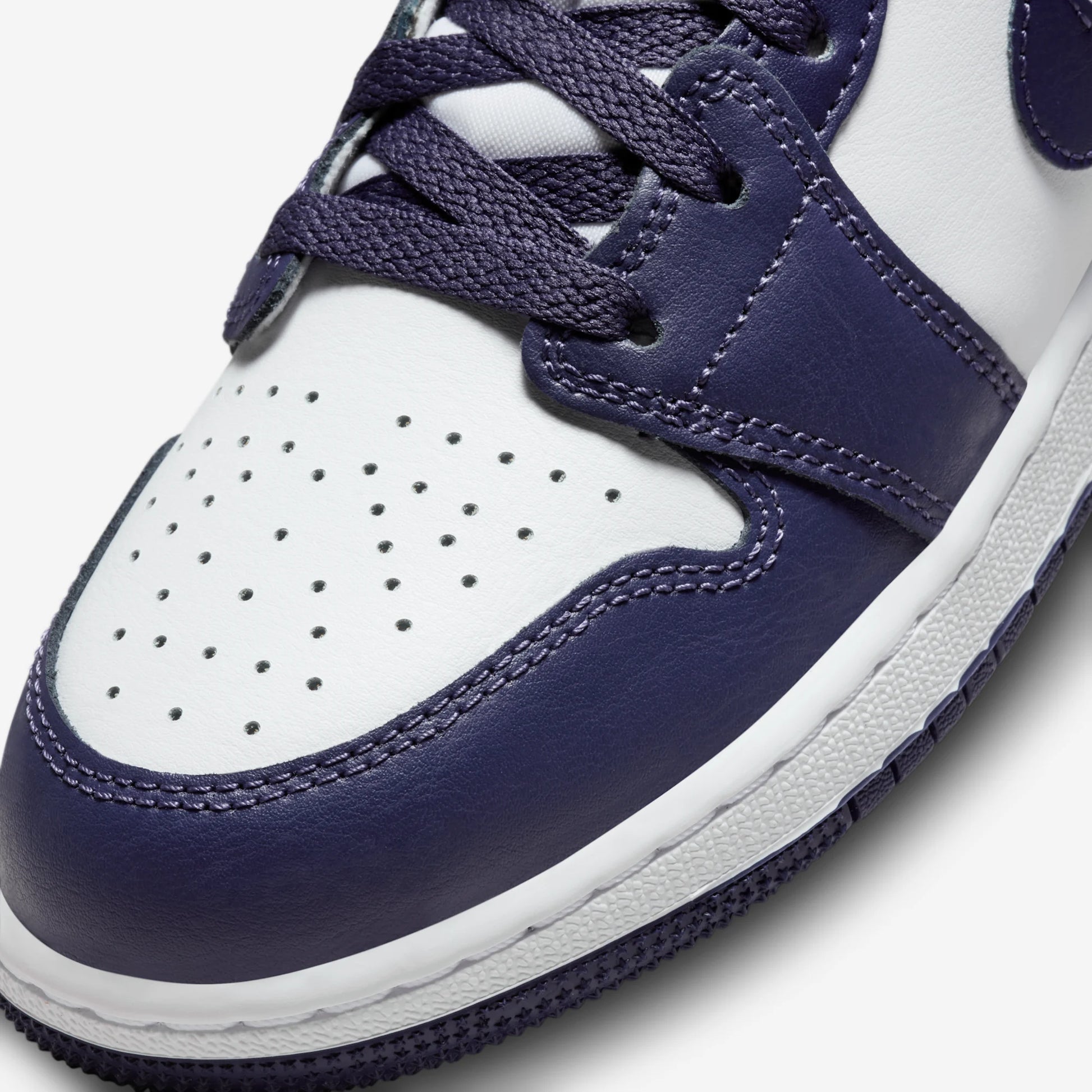 Jordan 1 Mid White Sky J Purple (GS)