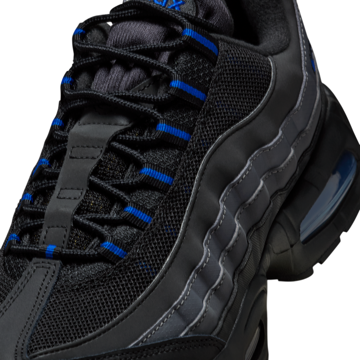 Nike Air Max 95 Big Bubble Black Game Royal