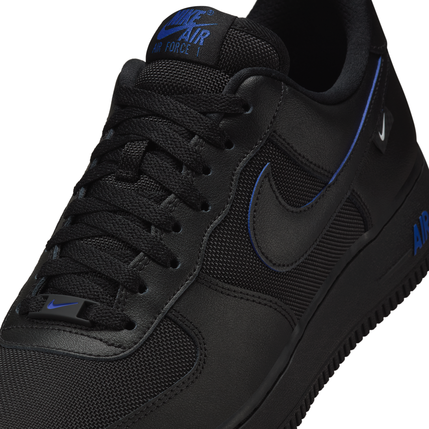Nike Air Force 1 Low '07 Black Astronomy Blue