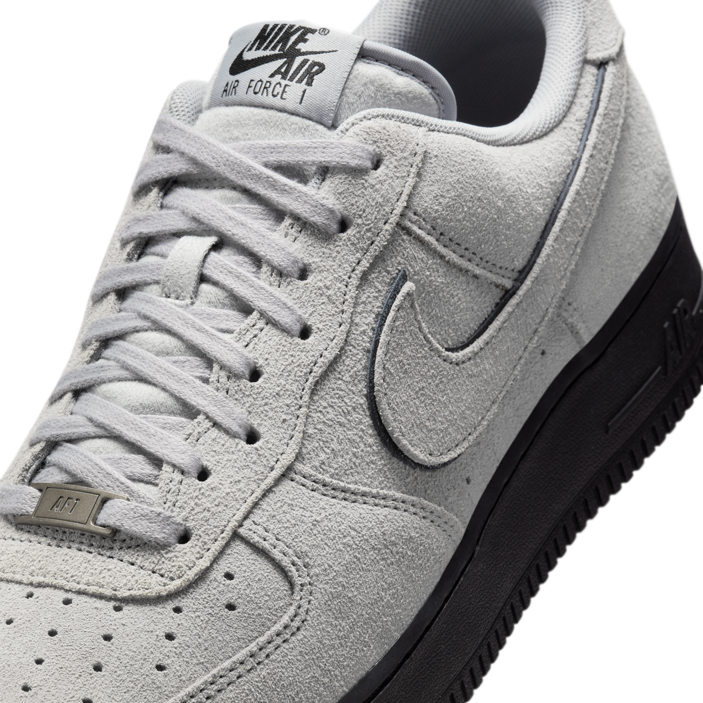 Nike Air Force 1 Low '07 LV8 Light Smoke Grey Suede Black