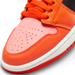 Jordan 1 Mid SE Rush Orange Crimson Bliss (Women's)
