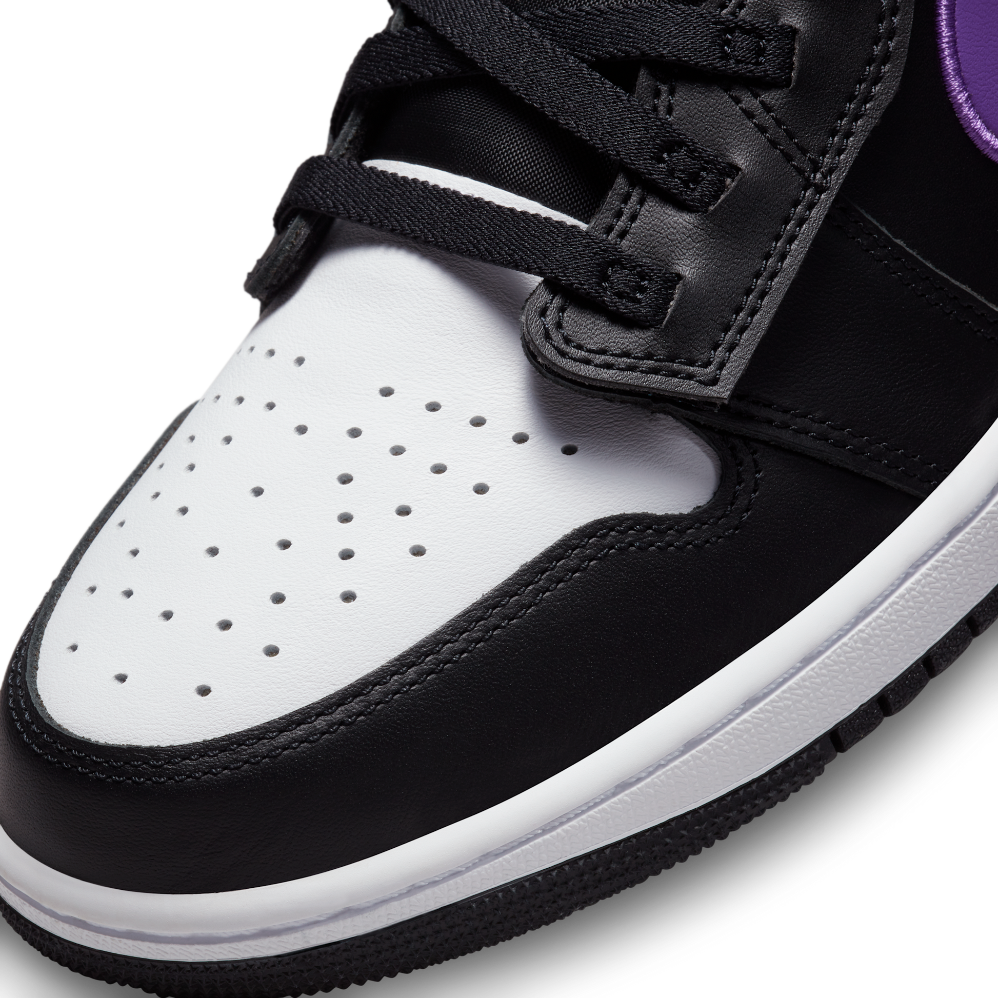 Jordan 1 High FlyEase Black Bright Violet