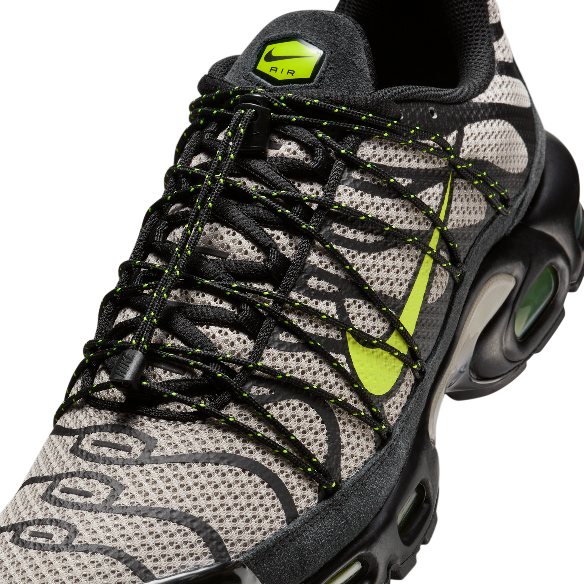Nike Air Max Plus Utility Black College Grey Volt