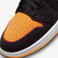 Jordan 1 Mid Fat Tongue Black Orange