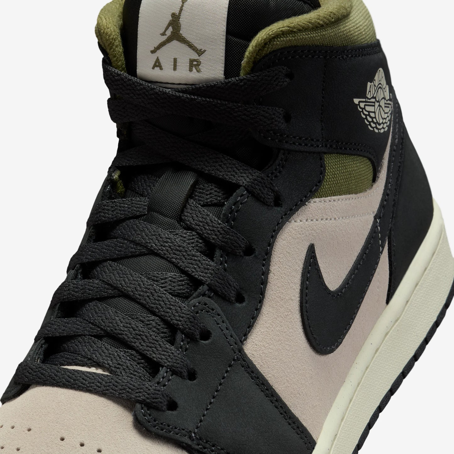 Jordan 1 Mid SE Off Noir Medium Olive