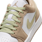 Jordan 1 Low Khaki Olive Aura (Women's)