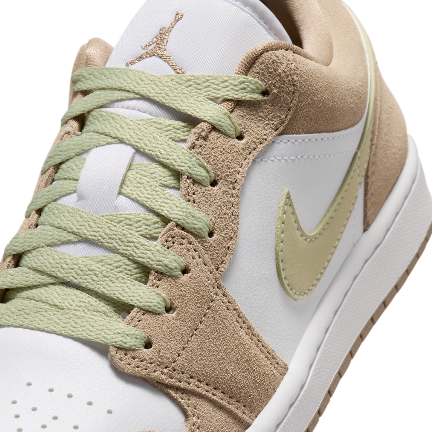 Jordan 1 Low Khaki Olive Aura (Women's)