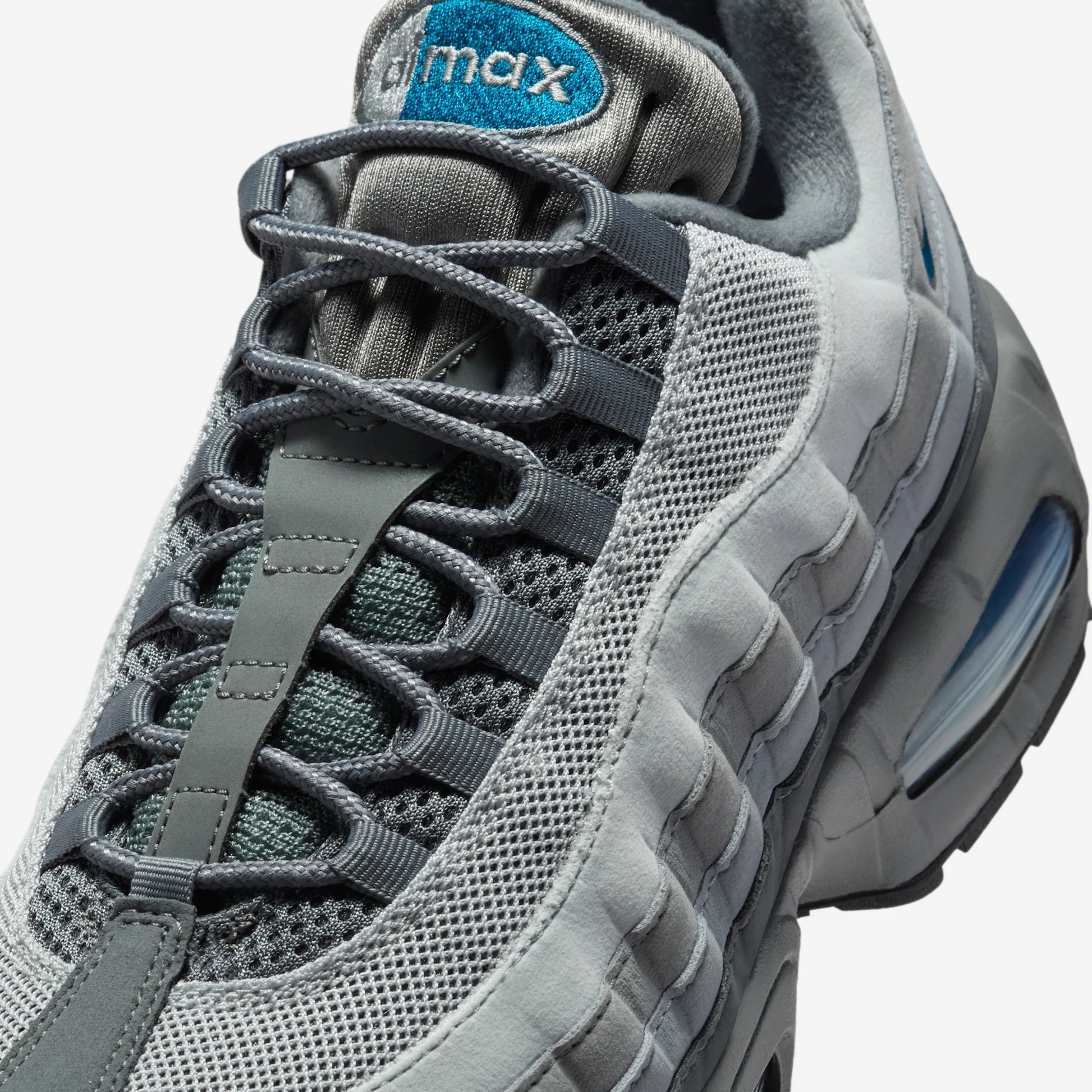 Nike Air Max 95 OG Big Bubble Smoke Grey Green Abyss