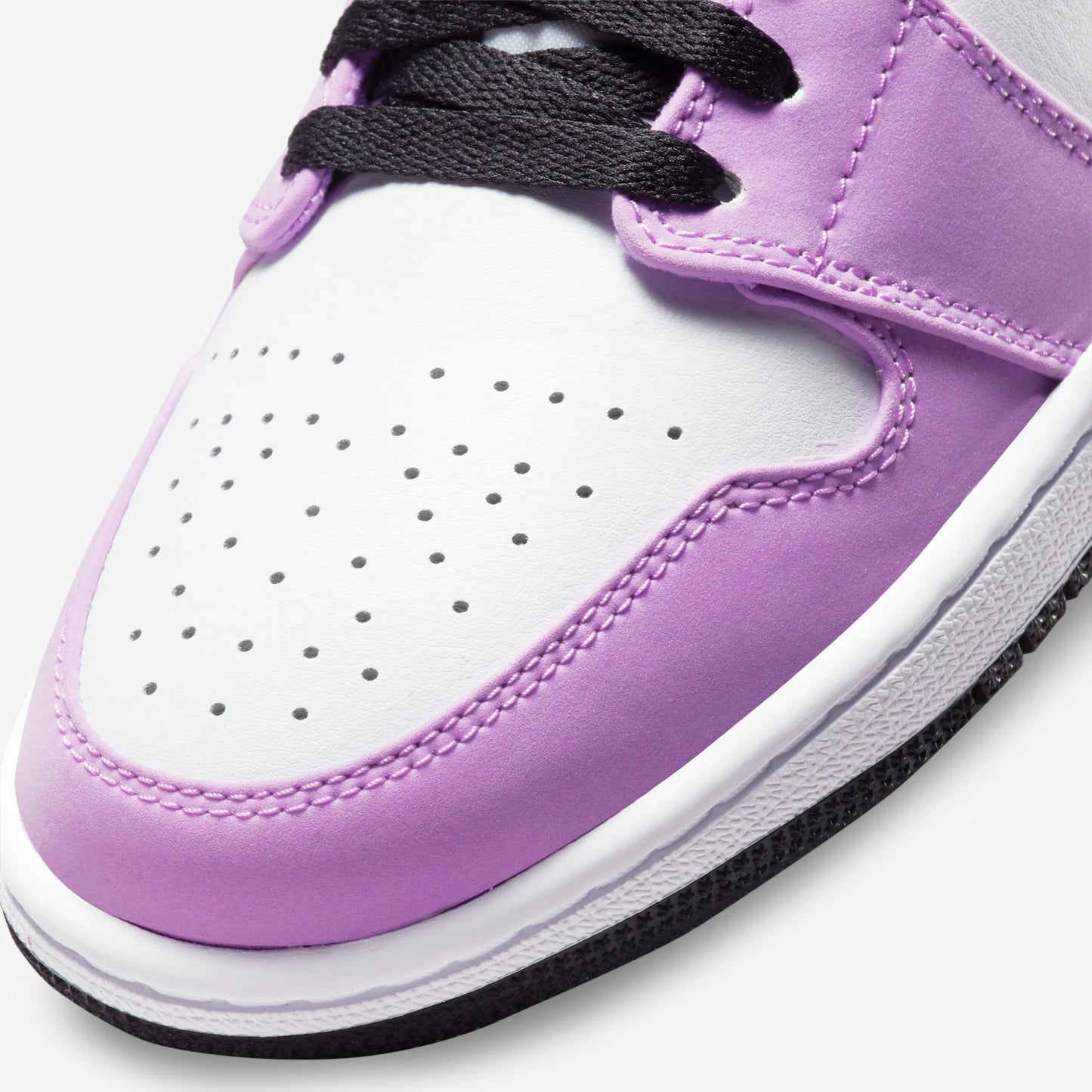 Jordan 1 Low SE Violet Shock White Black