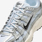 Nike P-6000 White Metallic Silver Flat Silver Black
