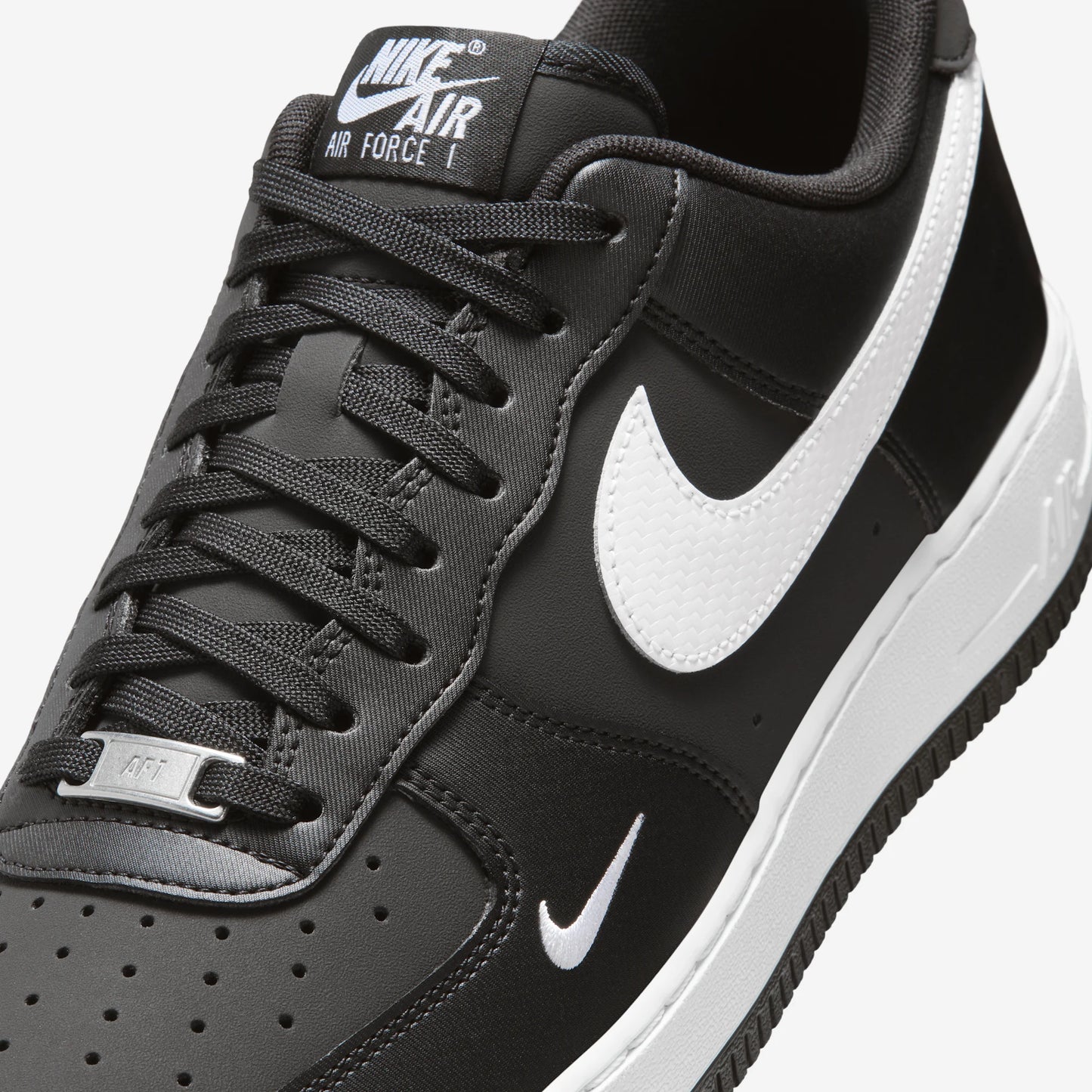 Nike Air Force 1 Low '07 LV8 Carbon Fiber Swoosh Black White