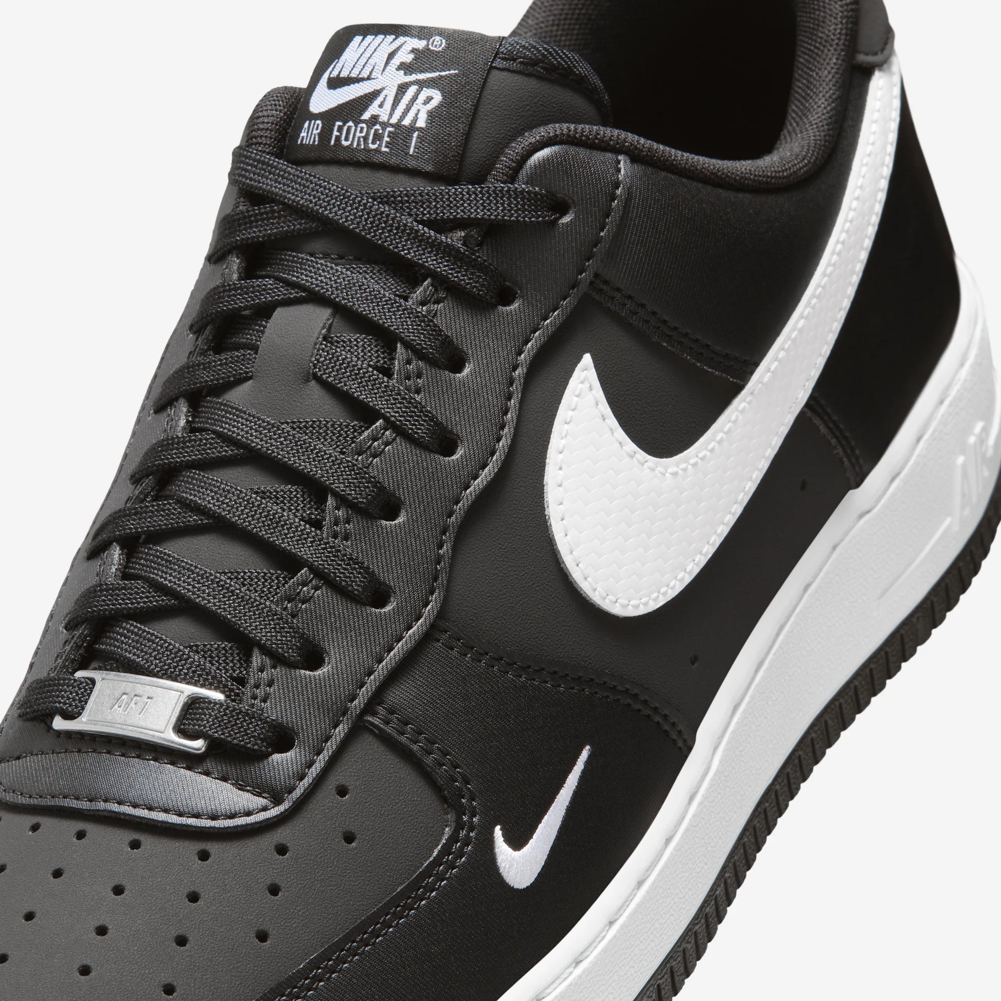 Nike Air Force 1 Low '07 LV8 Carbon Fiber Swoosh Black White