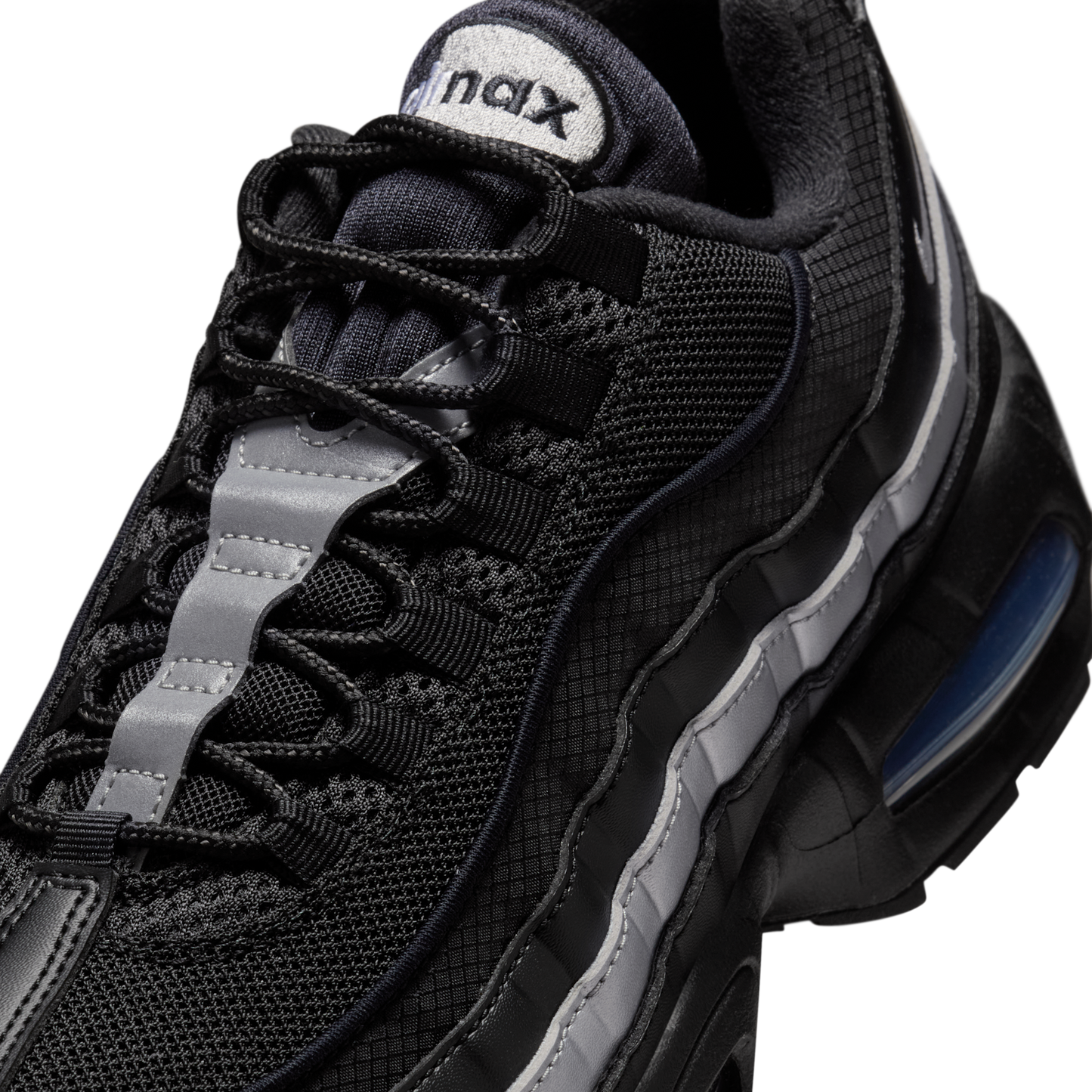Nike Air Max 95 OG Big Bubble Black White Metallic Silver
