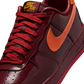 Nike Air Force 1 Low Patent Leather Dark Team Red Safety Orange