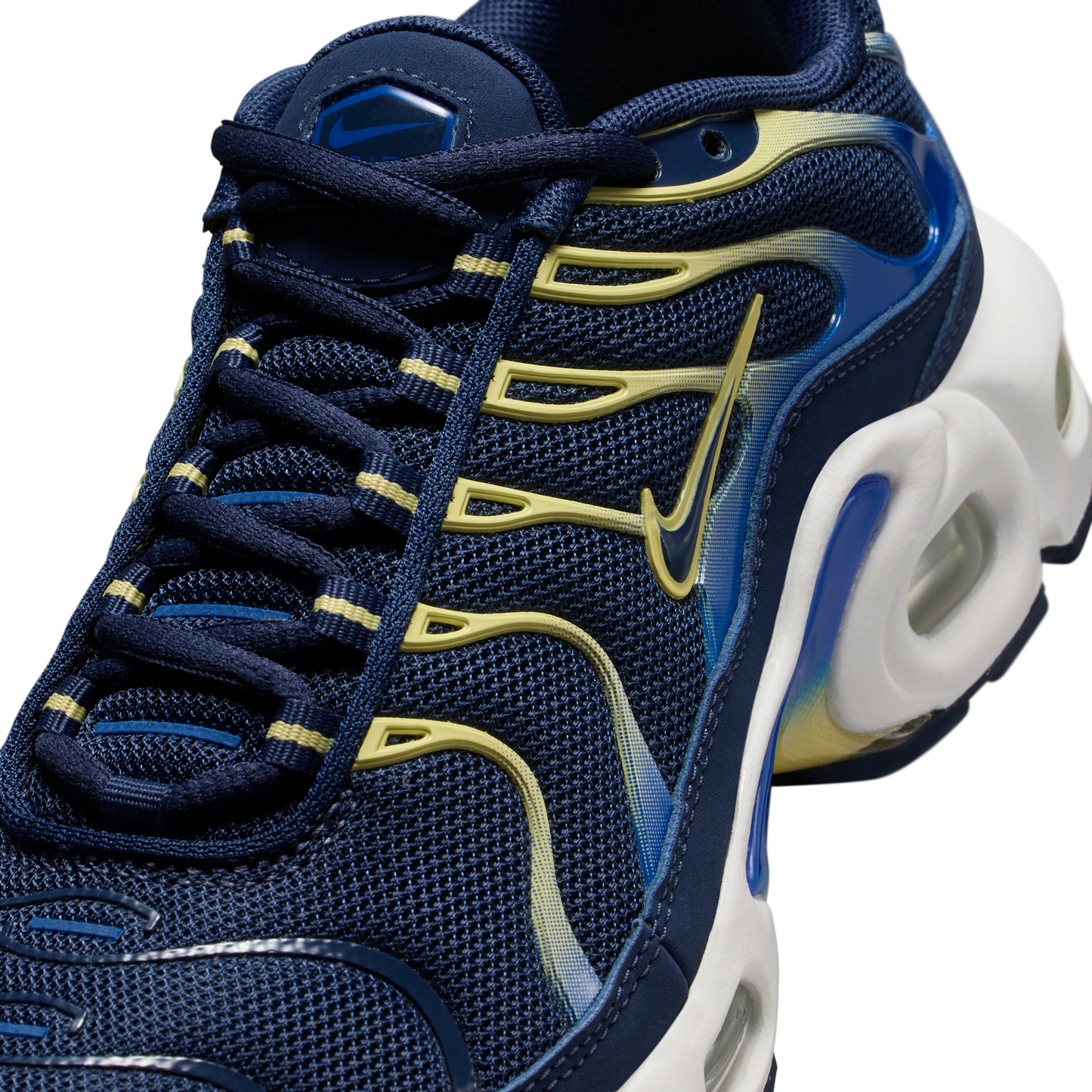Nike Air Max Plus Midnight Navy Soft Yellow (GS)