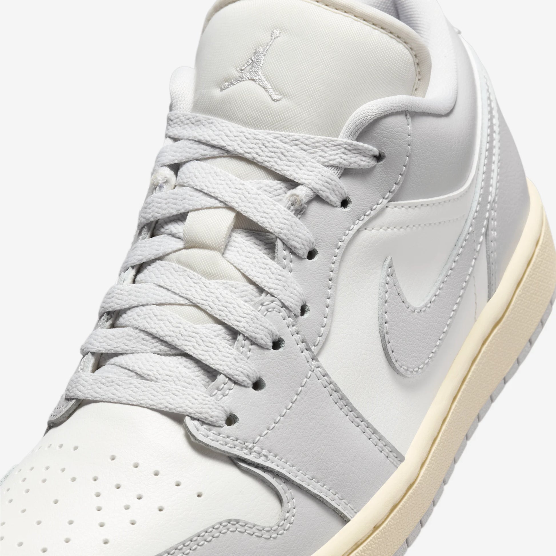 Jordan 1 Low Coconut Milk Neutral Grey (Women's)