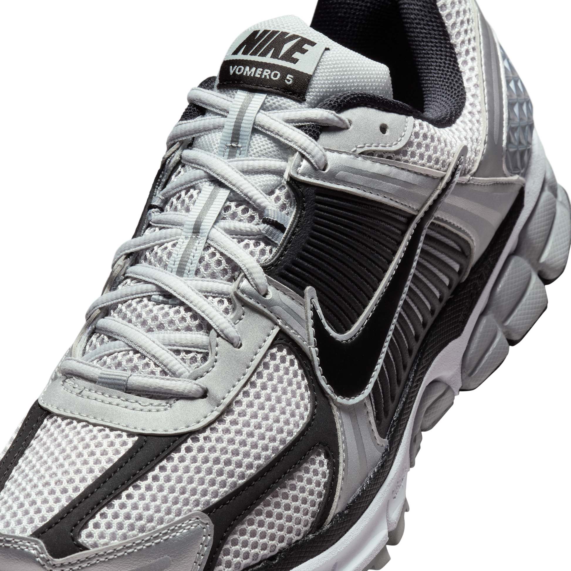 Nike Zoom Vomero 5 Metallic Silver Black