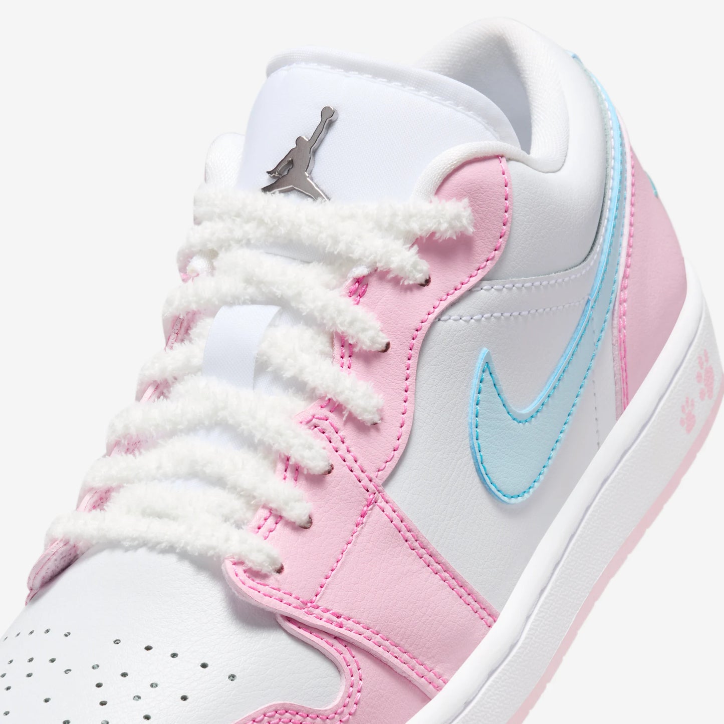 Jordan 1 Low SE Paw Print Pink Foam (Women's)