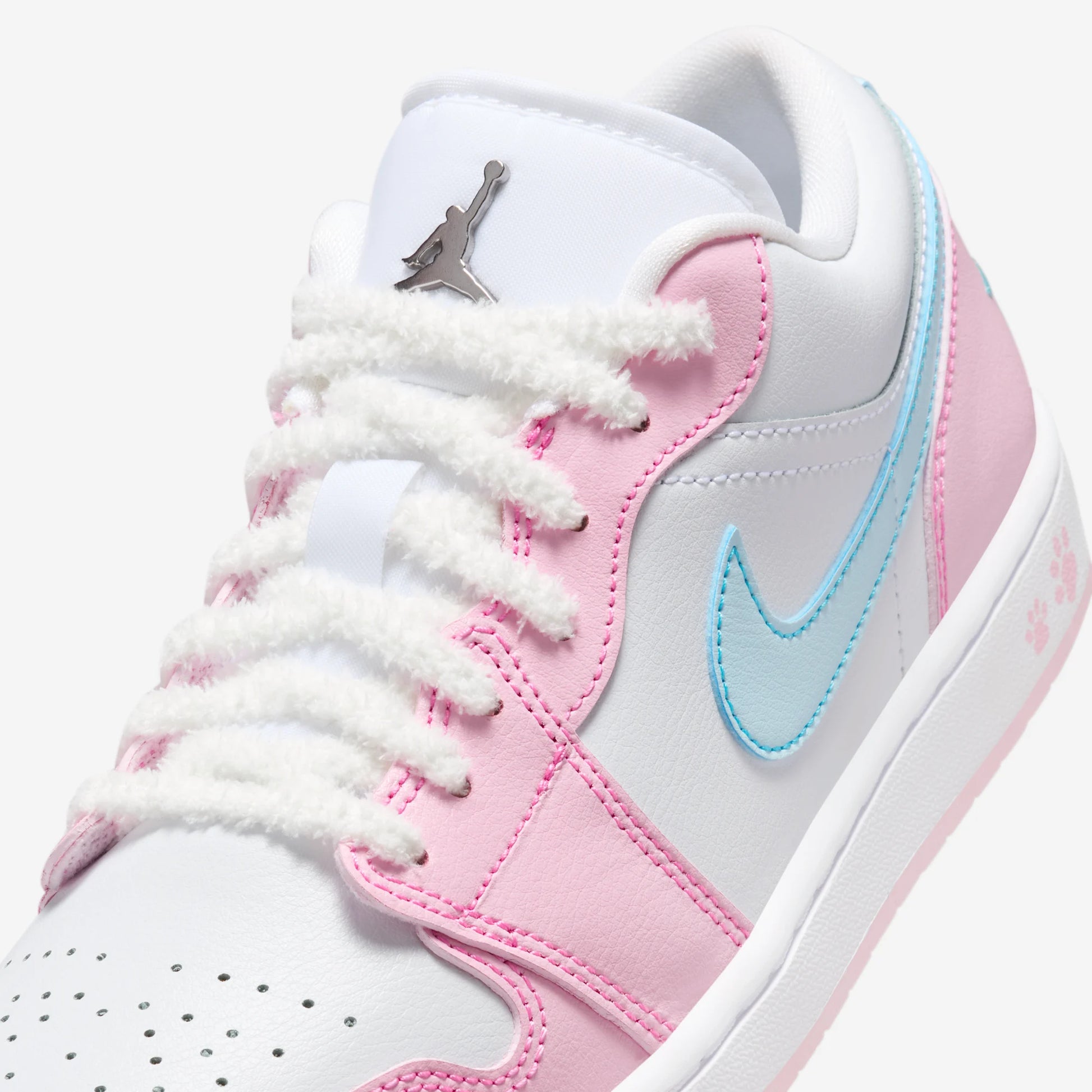 Jordan 1 Low SE Paw Print Pink Foam (Women's)