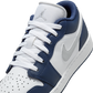 Jordan 1 Low Midnight Navy Wolf Grey (GS)