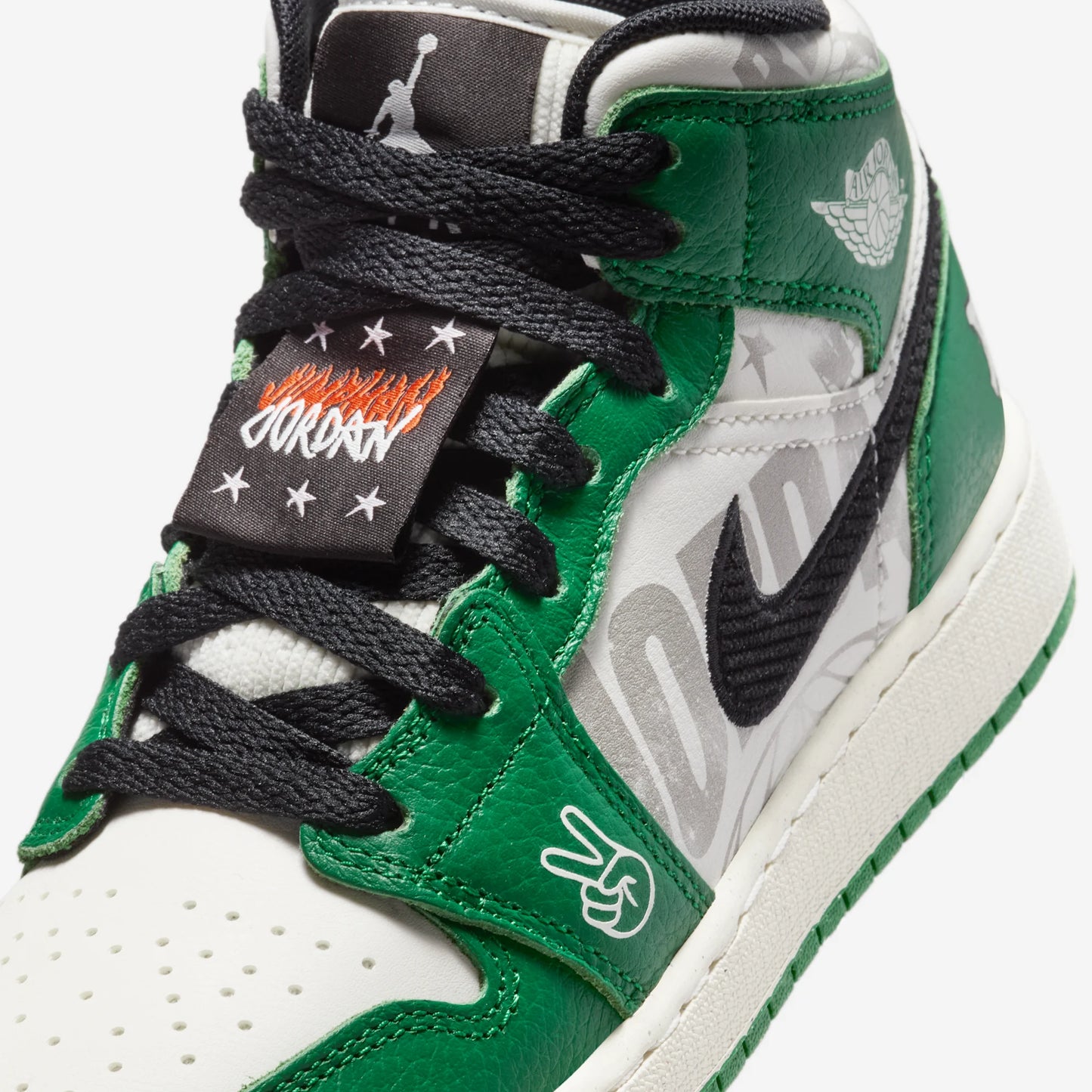 Jordan 1 Mid SE Overbranded (GS)