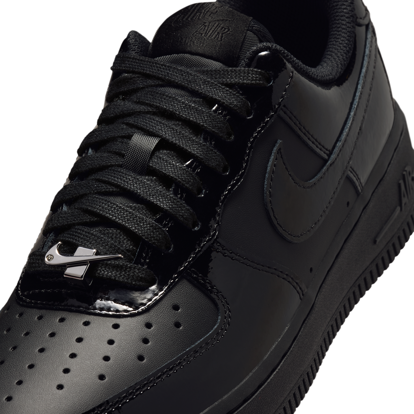 Nike Air Force 1 Low '07 Patent Black (Women's)