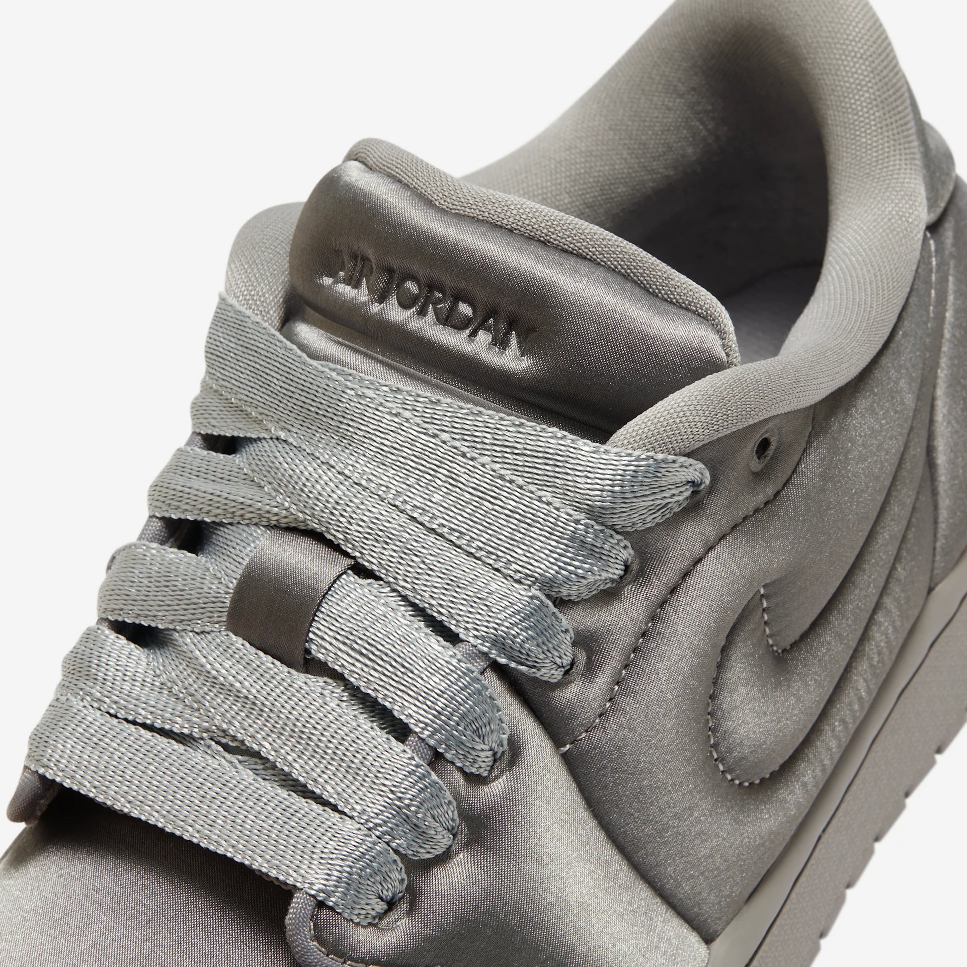 Jordan 1 Low Method of Make Satin Medium Grey (Women's)