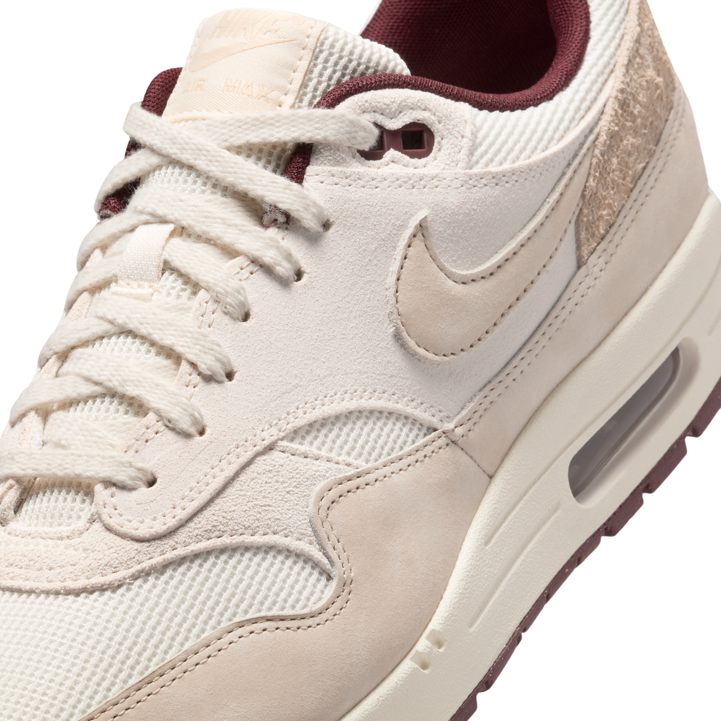 Nike Air Max 1 Sail Burgundy Crush