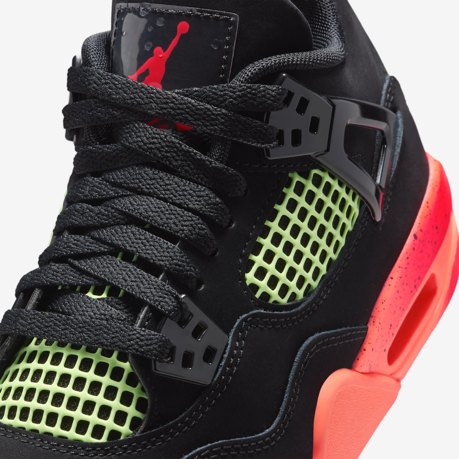 Jordan 4 Retro Black Infrared Barely Volt (GS)
