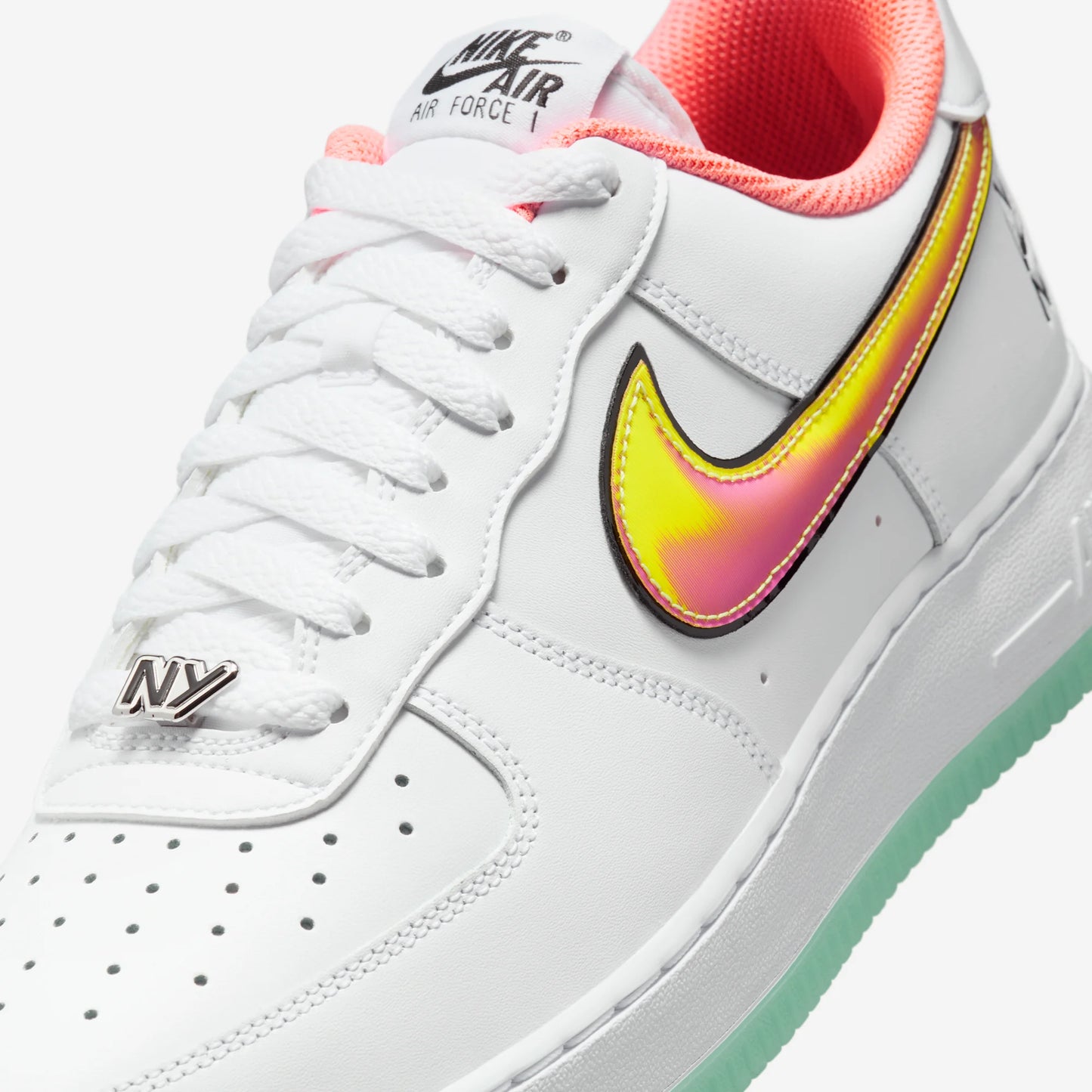 Nike Air Force 1 Low NY vs. NY White Crimson Pulse