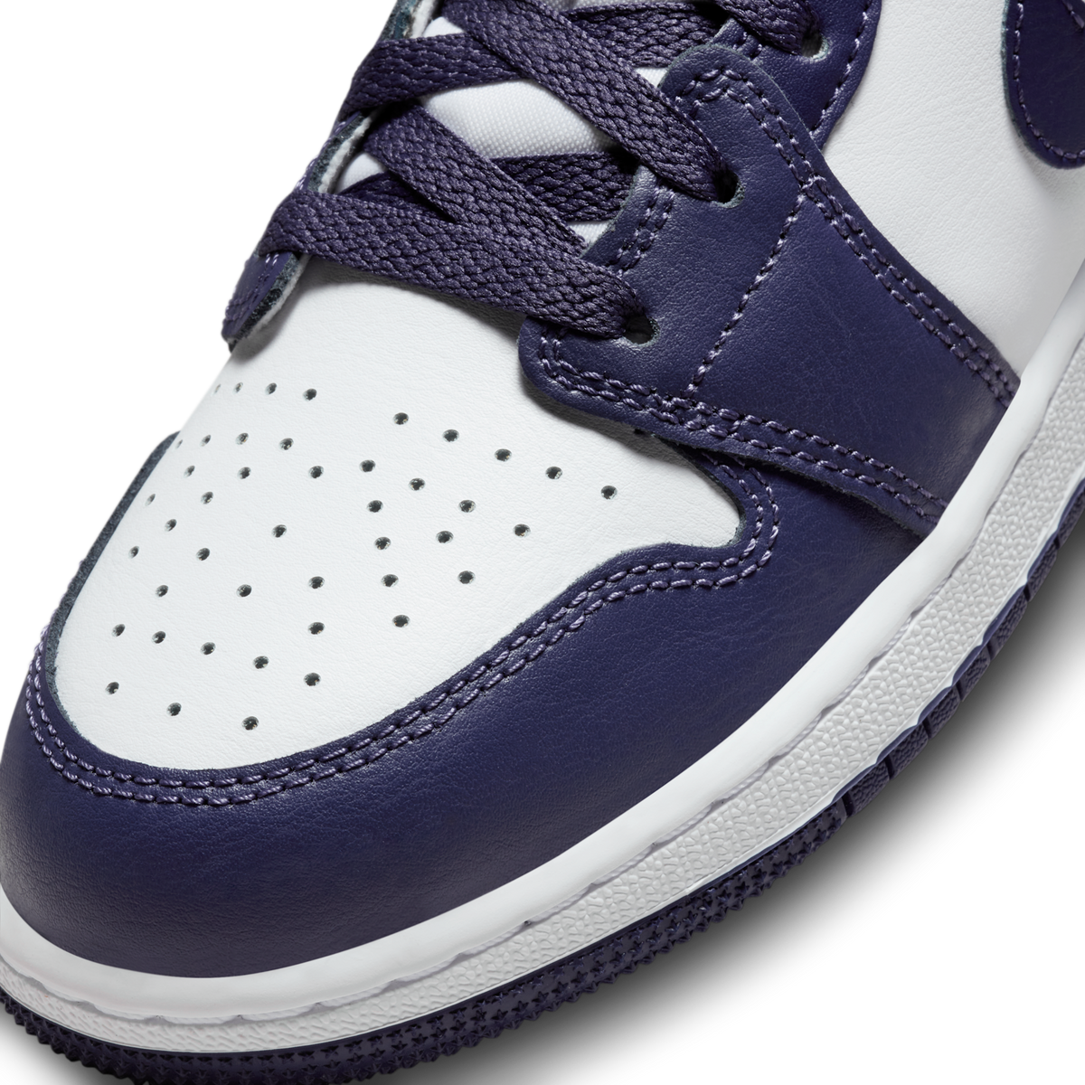 Jordan 1 Mid White Sky J Purple (GS)