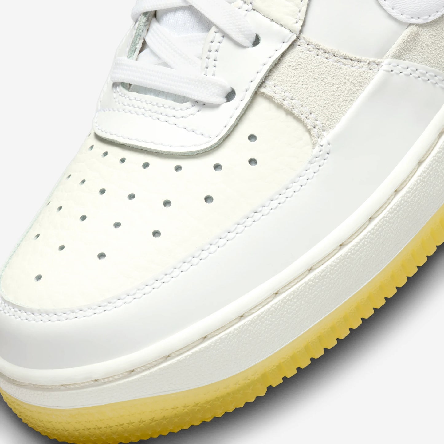 Nike Air Force 1 Low '07 UV Reactive Patchwork White Multicolor Yellow (Women's)