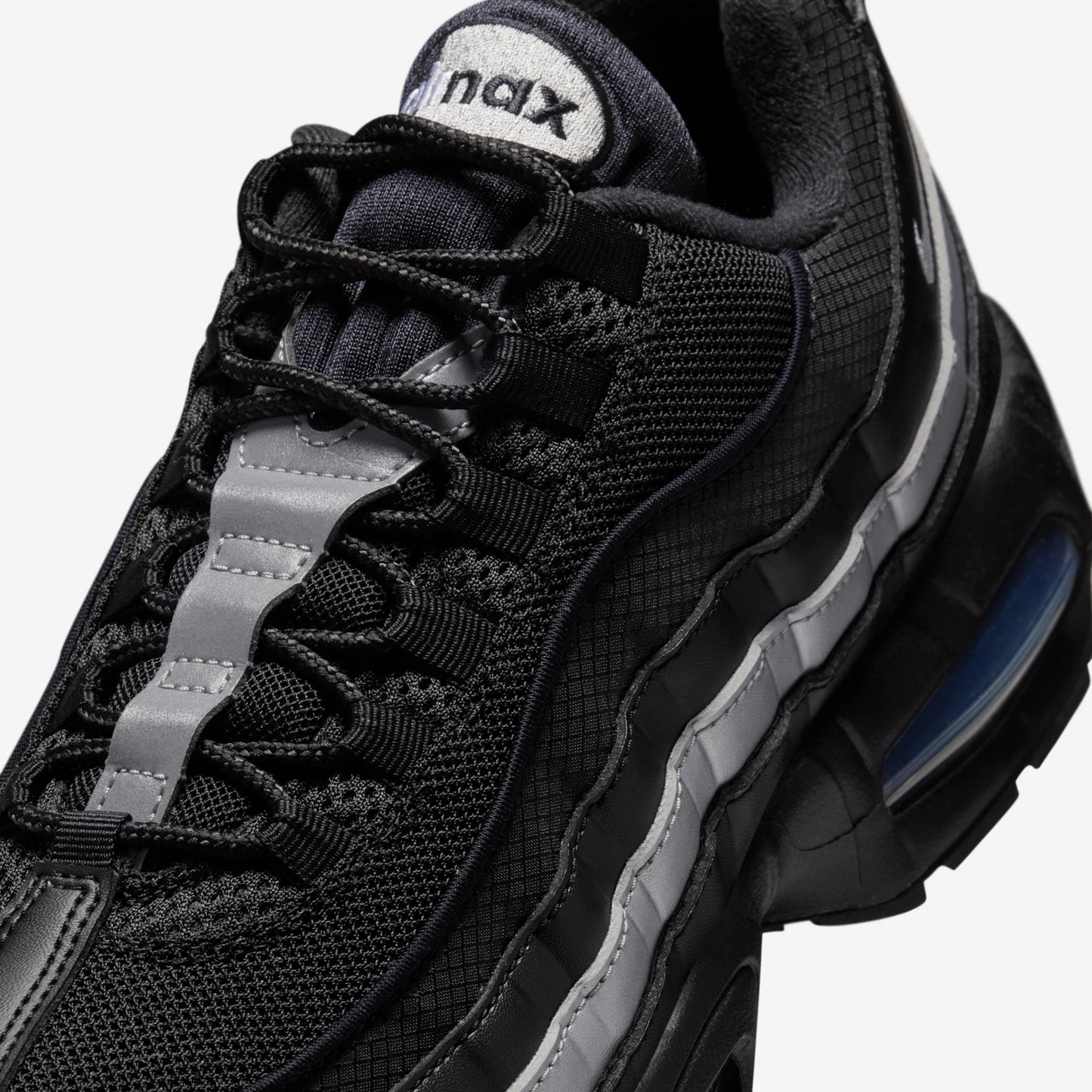 Nike Air Max 95 OG Big Bubble Black White Metallic Silver